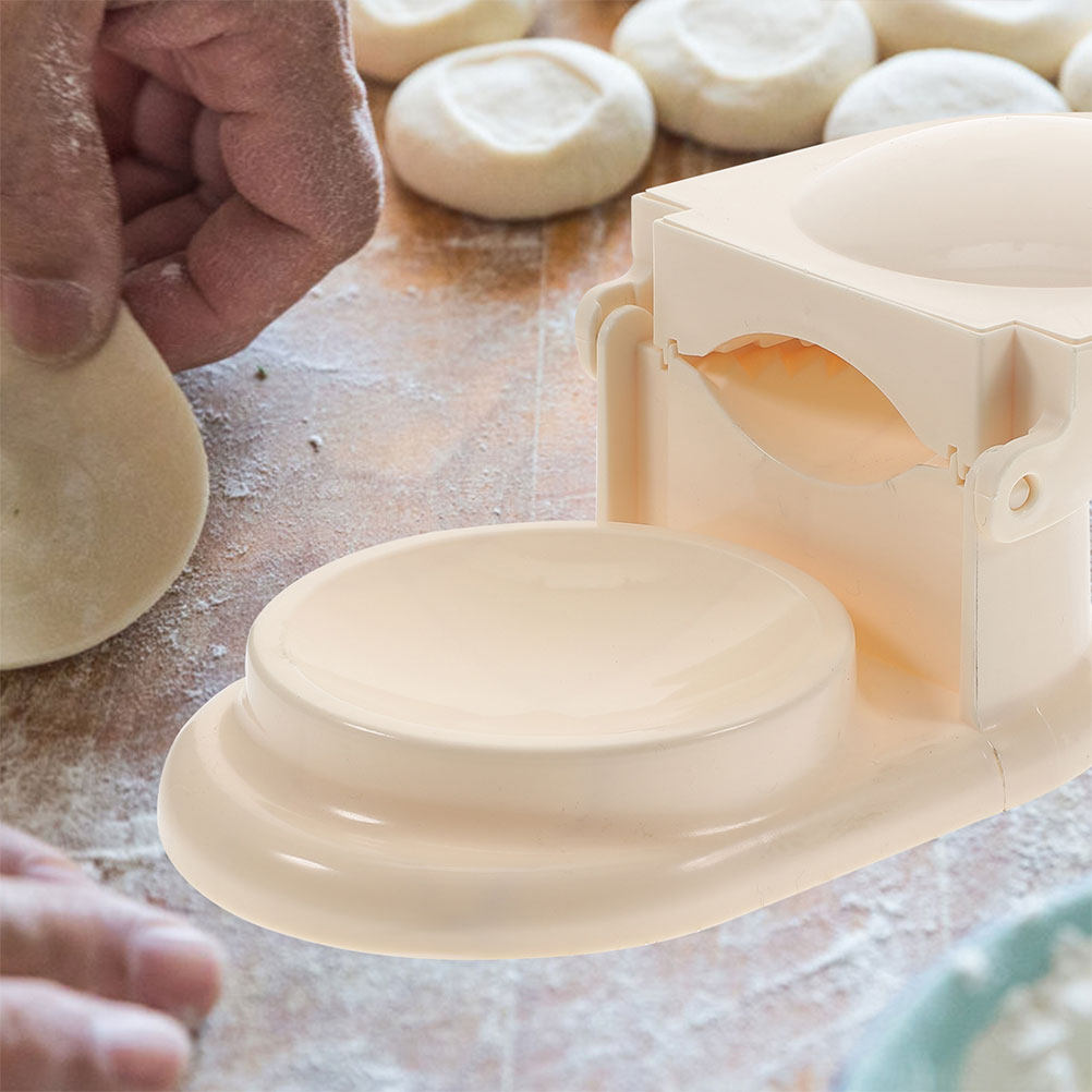 Kitchen Gadgets Dumpling Maker - 2個入り 餃子型 餃子の皮を作るためのキッチン用品 小さな生地プレス器 自家製餃子やミニパイの皮を作るのに最適