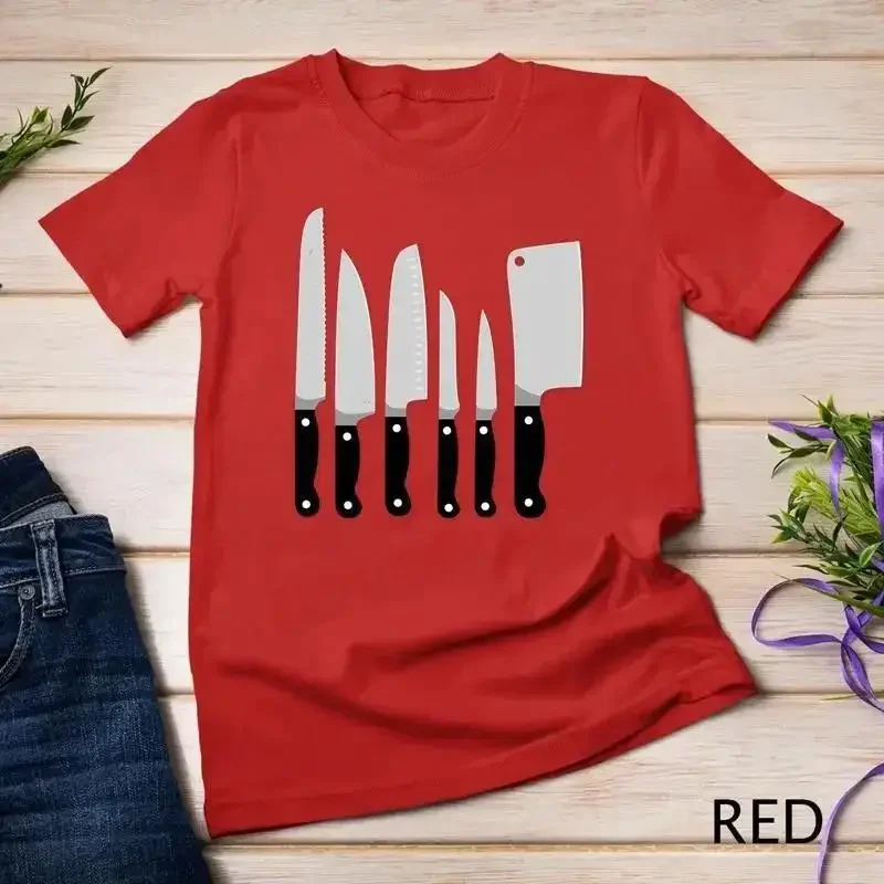 Kitchen Gadgets For Men - ナイフキット、キッチングッズ、便利グッズ、Tシャツ、ユニセックスTシャツ