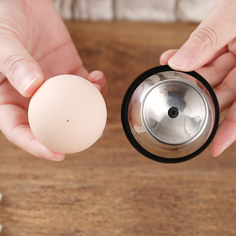 1 個キッチンエッグピアサーステンレス鋼エッグセパレーターピ - Egg Separator Tool のレビューと価格