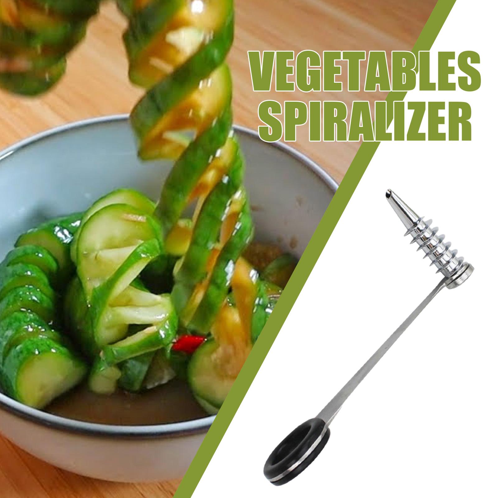 1個入りスパイラルスライサー ツイスター ステンレス製野菜ス - Kitchen Gadgets For Men のレビューと価格