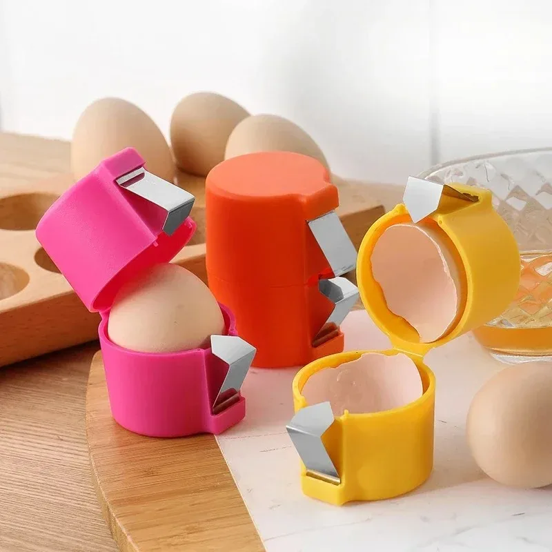 1-3 個エッグトッパーシェルカッタービーター生卵クラッカー - Egg Separator Tool のレビューと価格