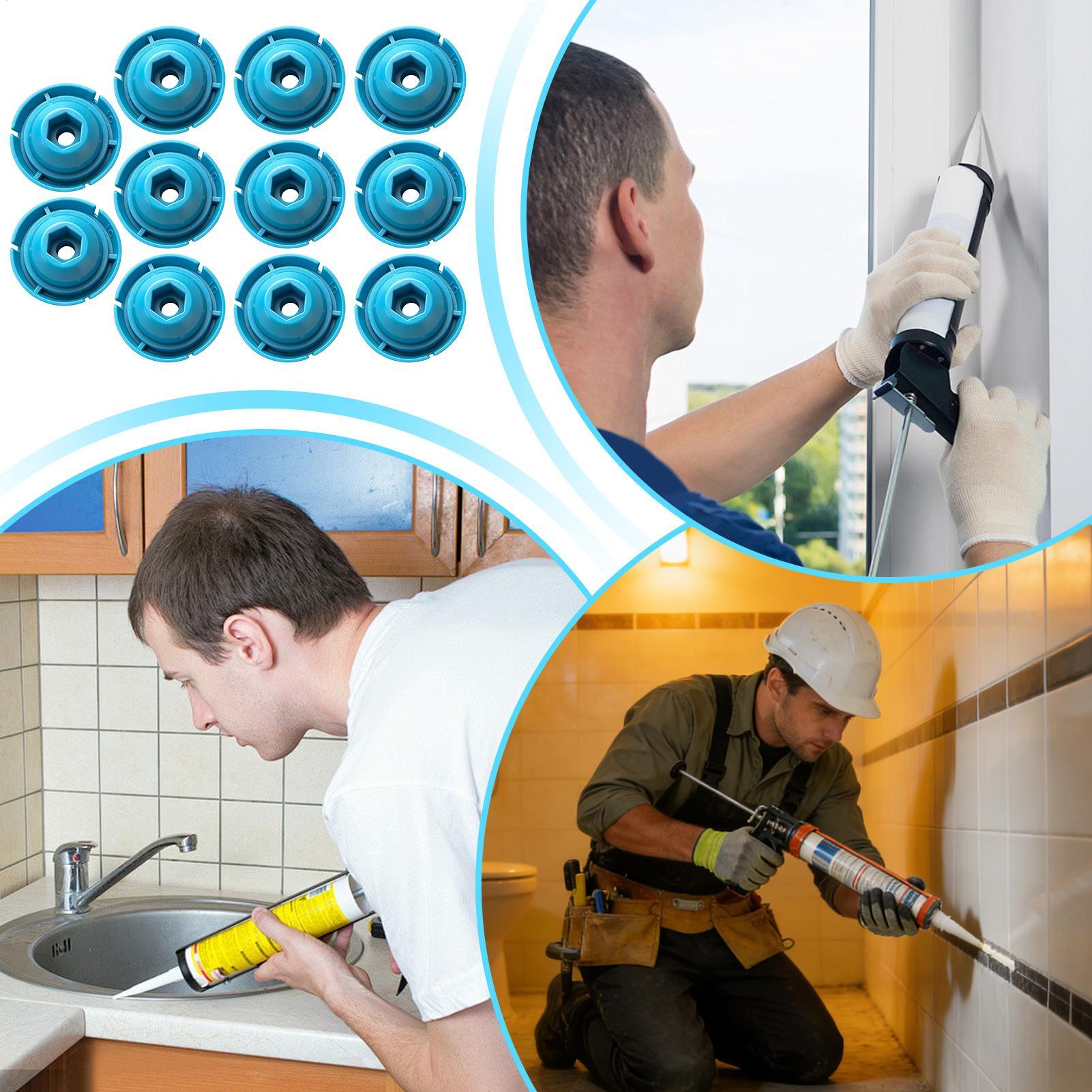 シーラントマシンプッシャー 10 個クイックリリース交換プラ - Kitchen Gadgets For Men のレビューと価格
